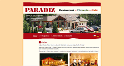 Desktop Screenshot of paradiz.cz