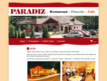 Tablet Screenshot of paradiz.cz